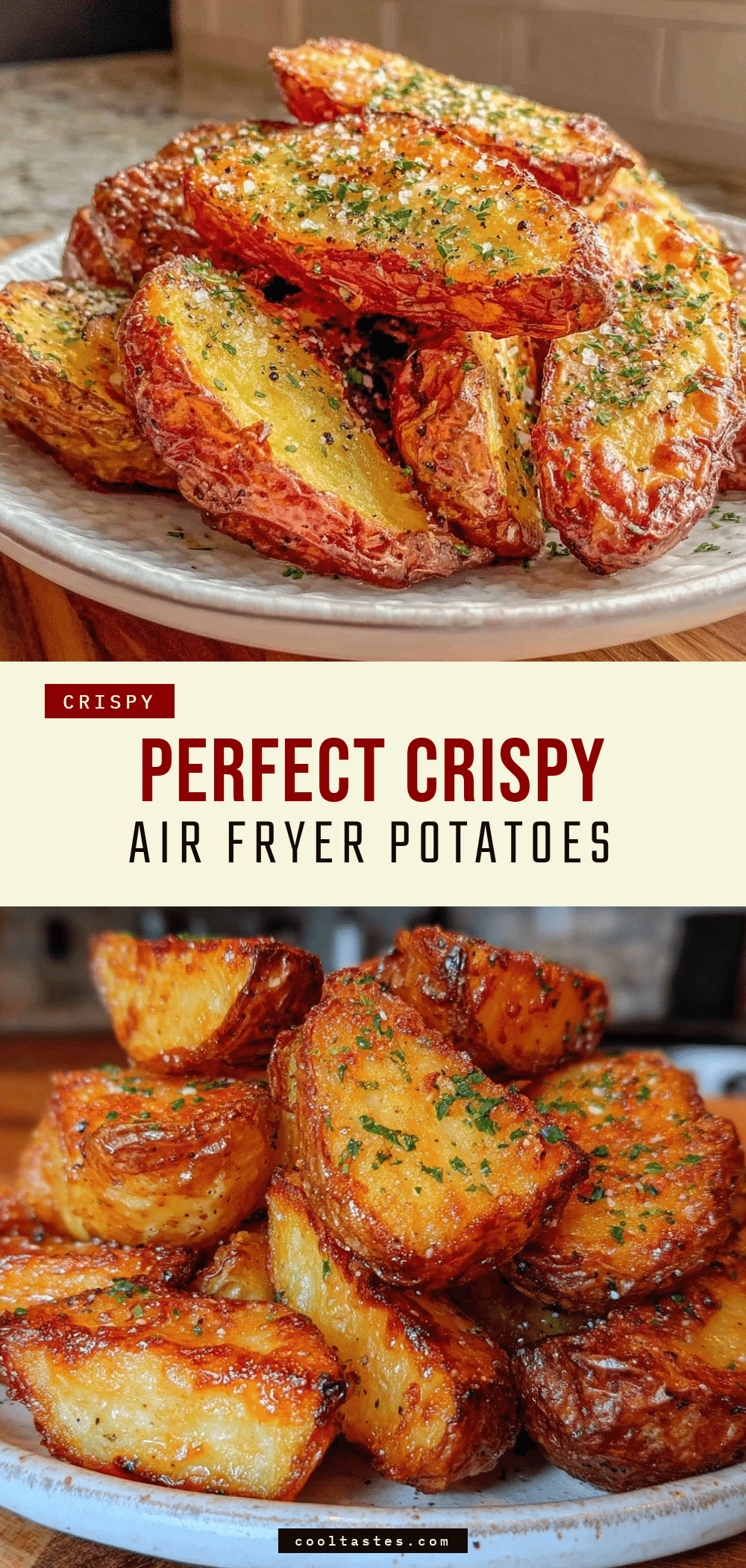 Easy Air Fryer Potato Wedges recipe