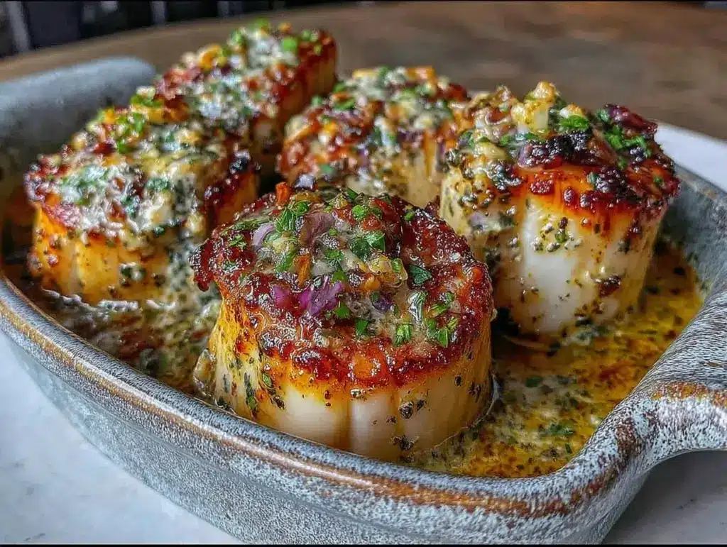 Garlic Butter Scallops - featured image